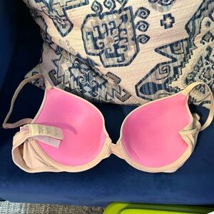 Pink and Tan Bra 32D Victoria Secret PINK